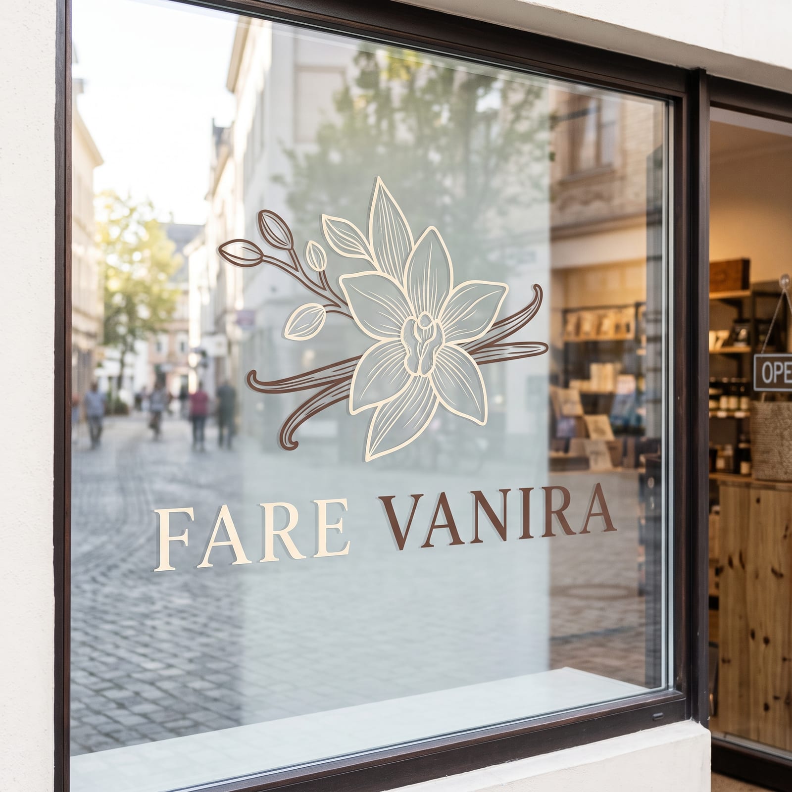 Adhésif vitrine et enseigne